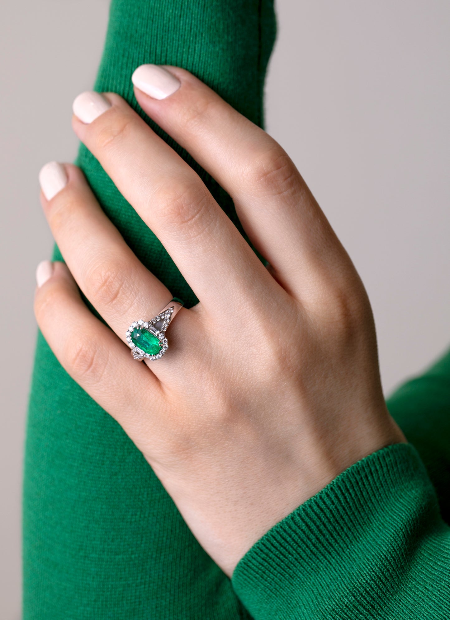 Afghan Emerald Ring